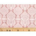 Ткань Gütermann Marrakesch (дымчато-розовый/белый восточный орнамент) 