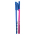 Меловые карандаши с кисточкой SewMate розовый, синий, белый (3 шт) 